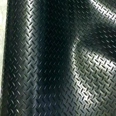Anti-Slip Diamond Plate Rubber Mat 3mm~10mm