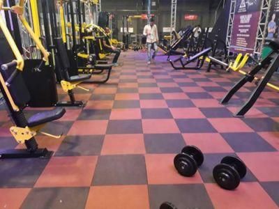 Gym Interlocking Rubber Tiles Gym Rubber Flooring Rolls