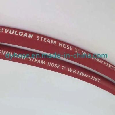 China Factory 1/2&quot; Hose Steam Flexible High Temperature High Pressure Steam Rubber Hose