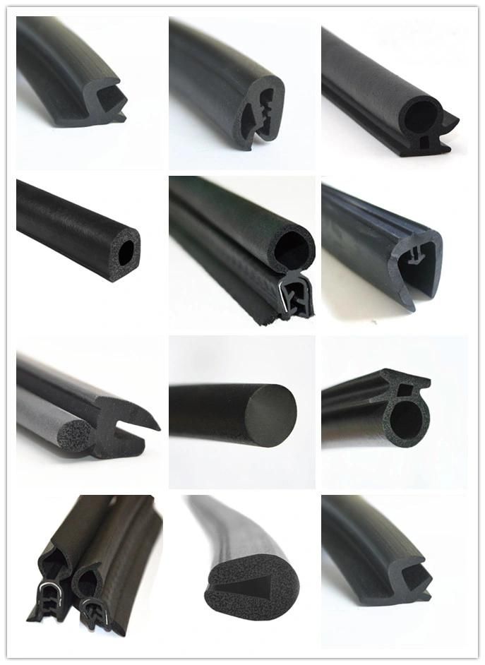 Reach&RoHS UV Resistance Extrusion for Automotive Weatherstrip Extruded Nitrile Rubber Tube