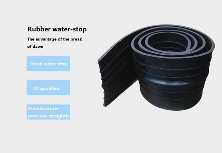 Jubo PVC/Rubber Waterstop Tape Waterproof Materials for Infrastructure Projects