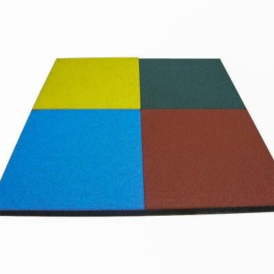 Colored Surface Rubber Flooring Mat for Playground
