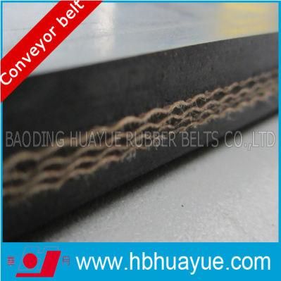 Quality Assured Industrial Rubber Conveyor Belt Ep100-600 Polyester Strength315-1000n/mm