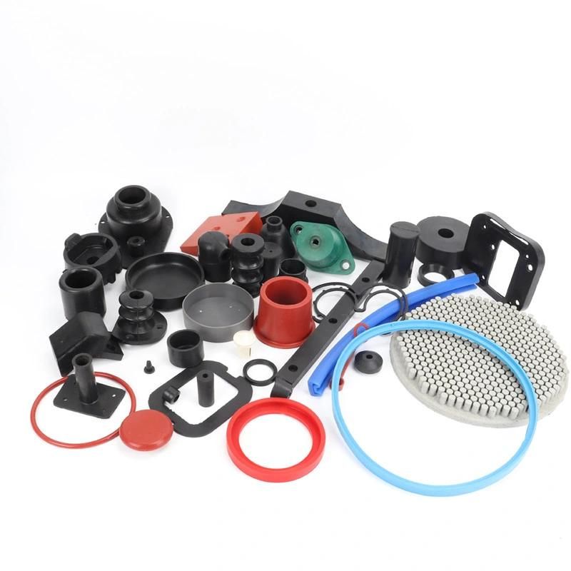 Factory Manufacture NBR, FKM, Silicone, Neoprene, EPDM Rubber Plugs Plastic Rubber Injection Parts