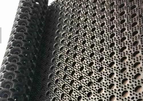 Acid Resistant Industrial Rubber Mat, Drainage Rubber Floor Mat