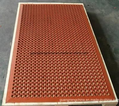 Oil Resistance Anti-Static Rubber Hotel Kitchen Mat/Bathroom Rubber Mat