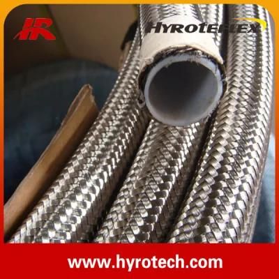 Smoothbore PTFE Hose with Stainless Steel Braid