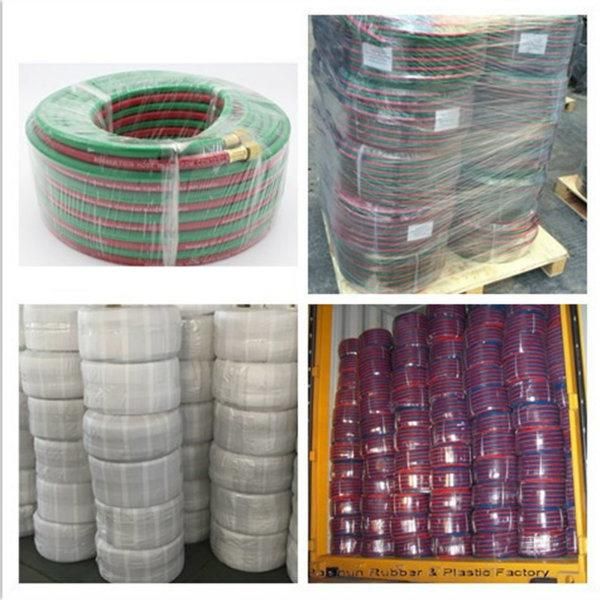 ISO3821 Certified 1/4′′x 50m Roll Twin Welding Hose 300 Psi