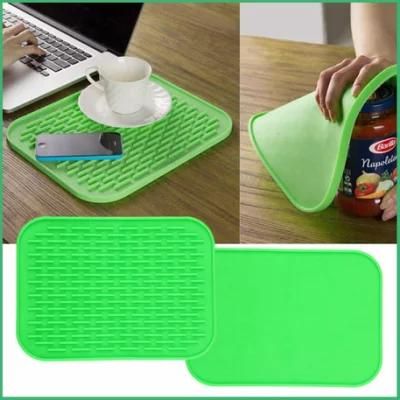 Factory Provide Silicone Rubber Oven Table Placemat for Kitchenware