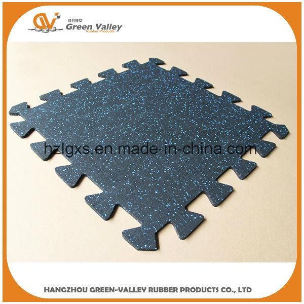 50X50cm Shock Resistant Rubber Flooring Tile Rubber Mat