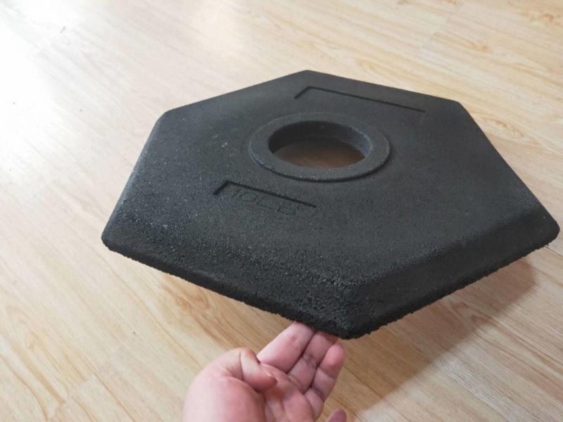 Durable Recycled Rubber Base for Sign
