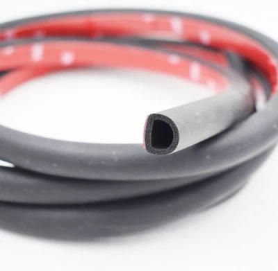 Customized Shape EPDM Foam Extrusion Foam Rubber Sponge Seal Strip