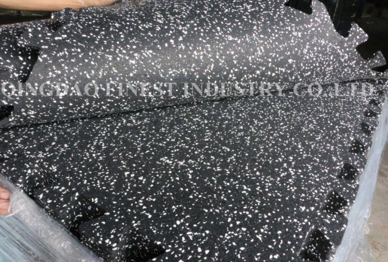 Anti Vibration Shock Absorber Interlocking High Density Crossfit Gym Rubber EPDM Flooring/Floor/Tile/ Mat