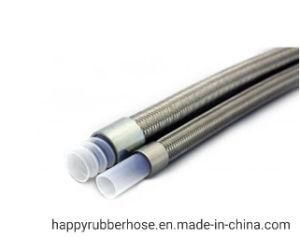 Stainless Steel Braided Teflon Hose Convoluted PTFE Hose