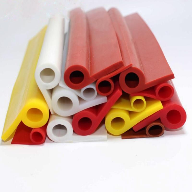 Heat Resistance Extruded Silicone Rubber Extrusions