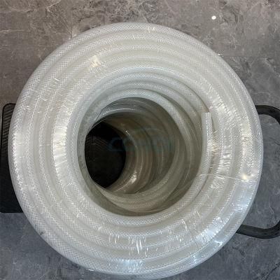 Clear Flexible Food Grade Braided Silicone Tubing Silicone Tube Hose