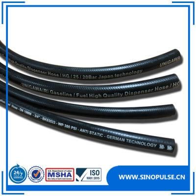 High Temperature Flexible 1 Inch Fuel Oil Resistant Nitrile Rubber Hose for Gas Station