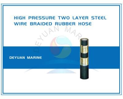 Marine Double Layers Steel Wire Rubber Hose