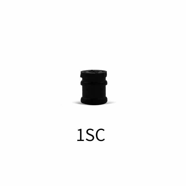 Disposable Pharmaceutical Packaging 1ml Isoprene Rubber Material Syringe Piston with CE ISO