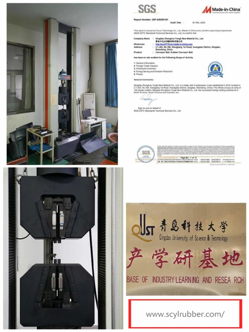 Grade Sidewall Conveyor Belt High Tensile Base Belt for Export