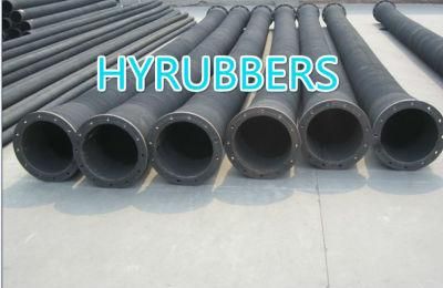 Flexible Rubber Suction Hose with Flangle; Water Suction Hose