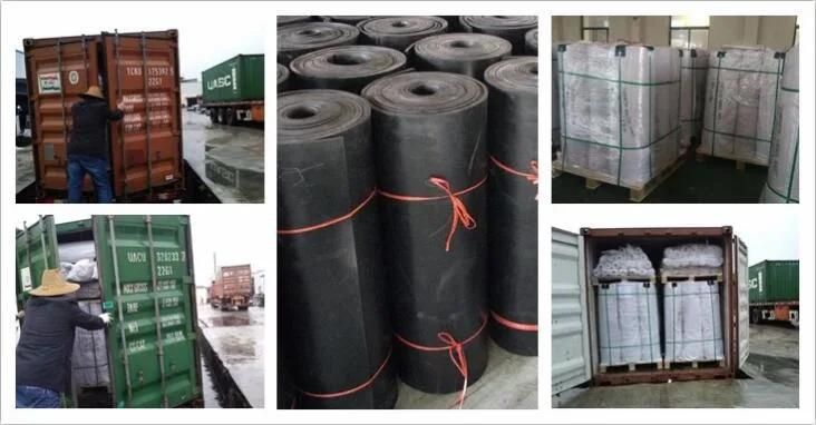 1mm 2mm 3mm Thickness Black Oilproof NBR Nitrile Rubber Sheet