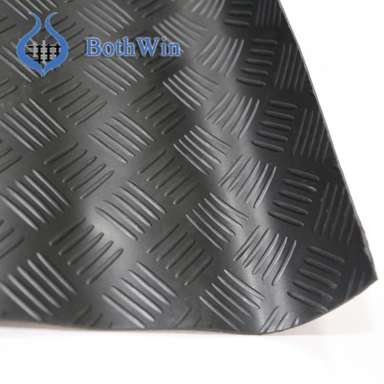 3mm Checker Rubber Sheet Floor Mat for Car