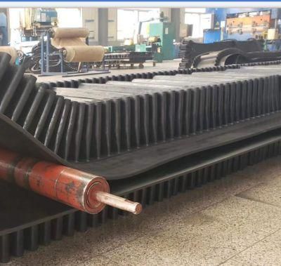 Steep Inclined Sidewall Conveyor Belts Heat Resistance for Cement and Power Plants