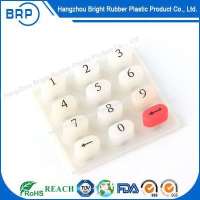 High Quality Epoxy Coating Silicone Keypads