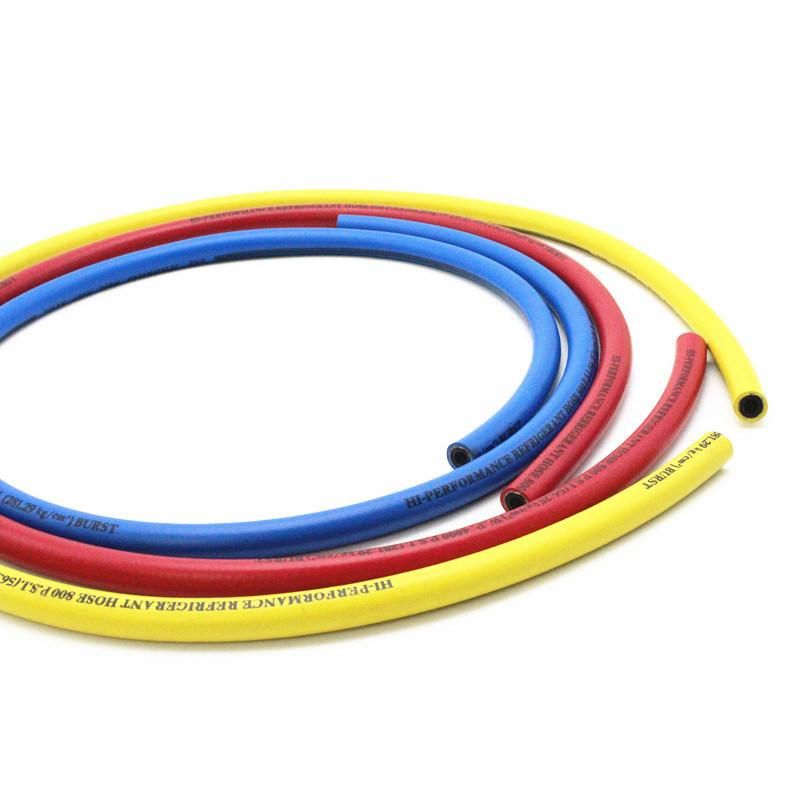 SAE J2196 Refrigerant Charging Hose with Nylon Tube Veneer