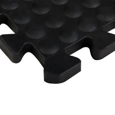 Anti Fatigue Rubber Mat with Bubble Mat Surface and Non Slip Backing