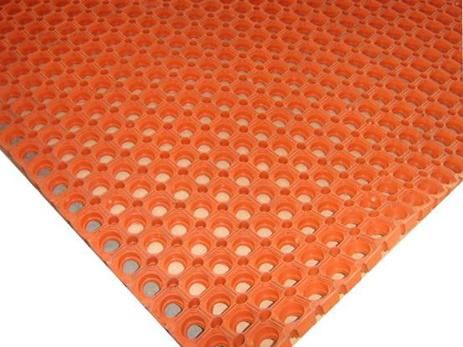 Rubber Deck Mat, Grass Rubber Mat, Pathways Rubber Mat (GM0404)