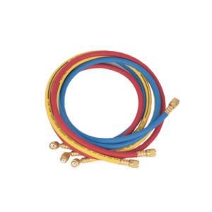 Red Yellow Blue Rubber Air Conditioner Refrigerant Charging Hose for Air Conditioner, Charging Hose