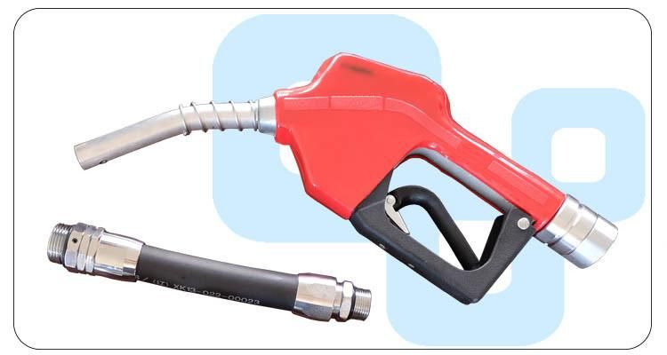 Flexible Smooth Cover 3/4′ ′ 19mm Oil Resistant Gas Station Hose with Nozzle