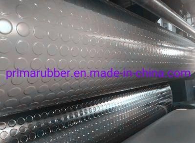 Round DOT Rubber Mat with Abrasive Resistant, Stable and Endurable Made in China
