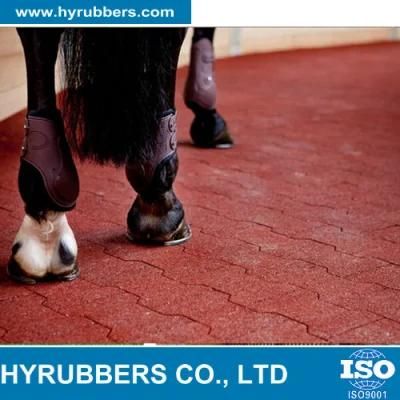 High Quality Dog Bone Rubber Tile for Horse/Gym Bone Tile