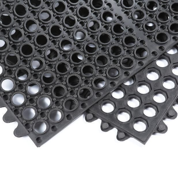 Anti Slip Kitchen Mats, Drainage Rubber Floor Mats