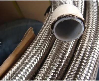 PTFE Hose Braided with Stainless Steel 304