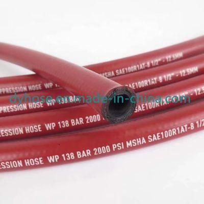 High Temperature High Pressure Steam Steel Wire Reinforced Rubber Flexible Hose