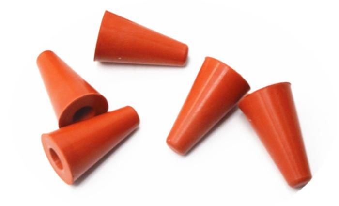Bright Orange Metric Silicone/Vmq Rubber Products