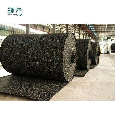 Cheap Price Shock Absorption Gym Flooring Rolls, EPDM Gym Rubber Flooring for Fitness Gym