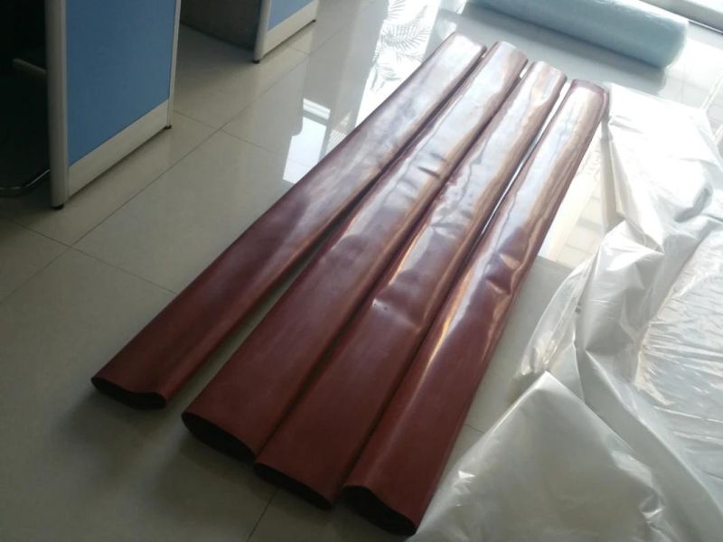 Silicone Sleeve, Silicone Tube, Silicone Pipe, Silicone Tubing for Corona Rollers with Red or Orange Color