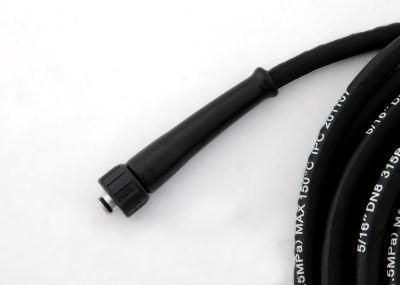 Washing Car with High Pressure Washing Hose