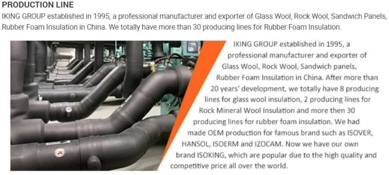 Black Waterproof Foam Tape Rubber Gasket for HVAC