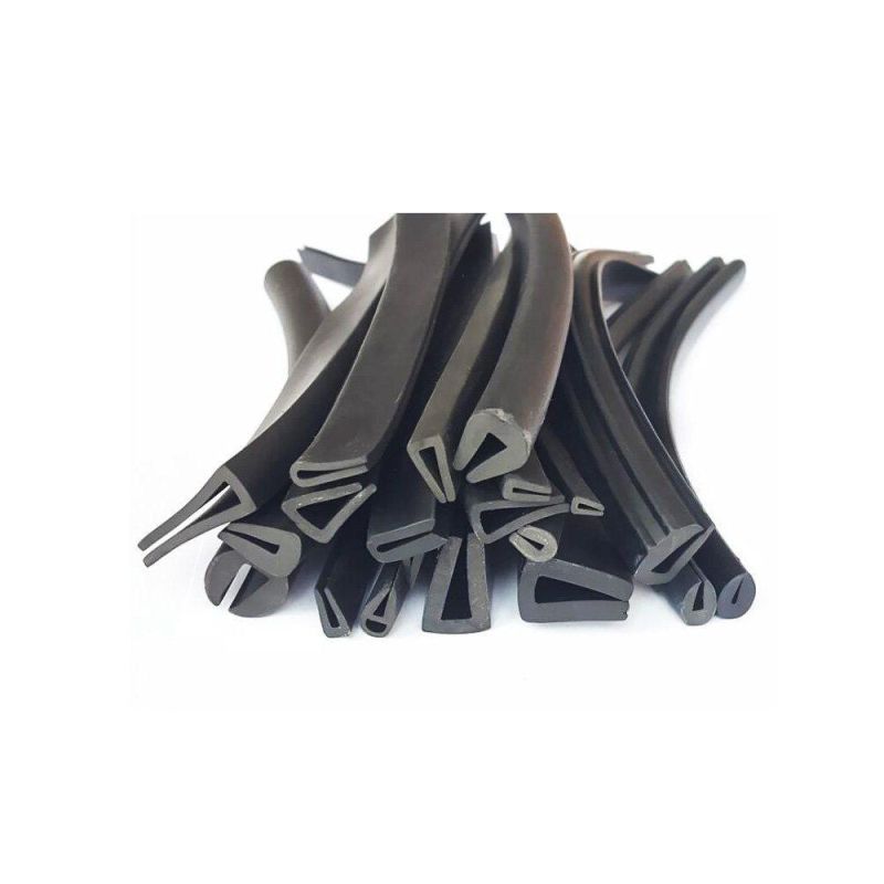 Extruded U Channel Rubber Strip