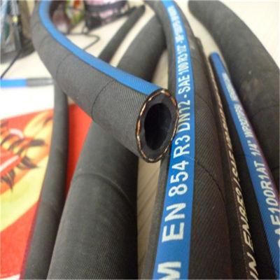 High Pressure Fiber Braided Rubber Hose Flexible Oil Hose