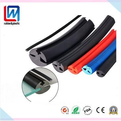 Solid EPDM Extruded Rubber Profile for Auto Window and Door