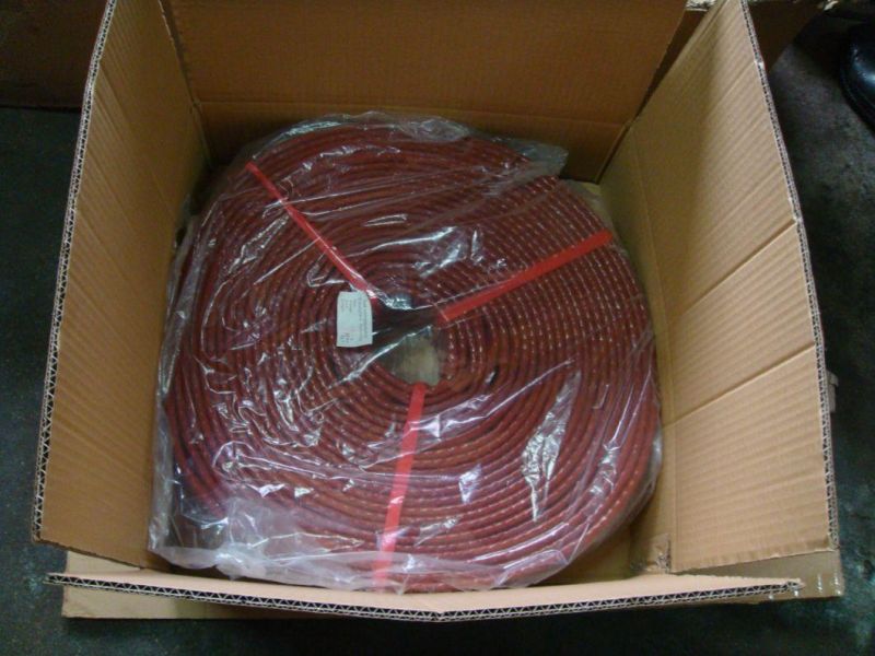 Heat Resistant Silicone Coated Hydraulic Hose Protection Jacket Fire Insulation Sleeves