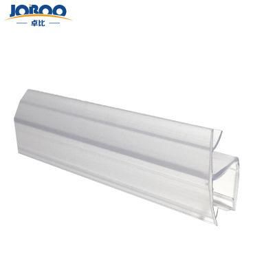 Bathroom Shower Door Light Blue Magnetic PVC Seal Strip for Glass Door