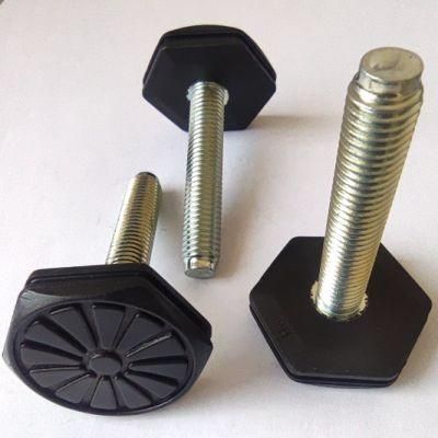 Adjustable Silicone Rubber Bumper Furniture Anti-Vibration Feet for Shock Absorber